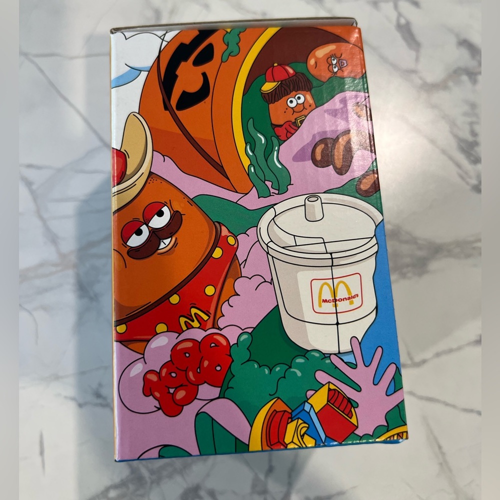 McDonald’s Canada Exclusive Collector Cup Glass Grimace Limited Edition SEALED - Picture 5 of 7